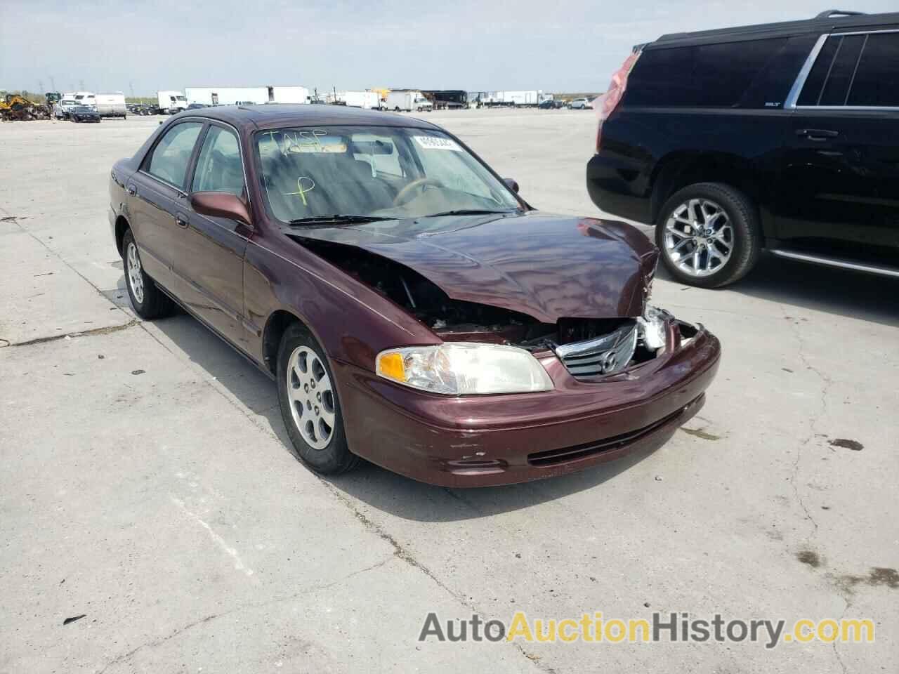 2001 MAZDA 626 ES, 1YVGF22C415246063