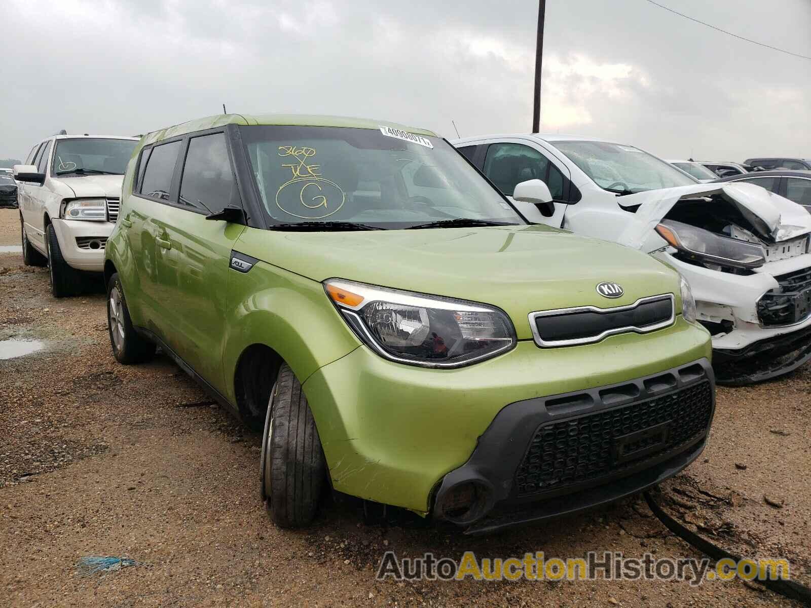 2015 KIA SOUL, KNDJN2A28F7755480