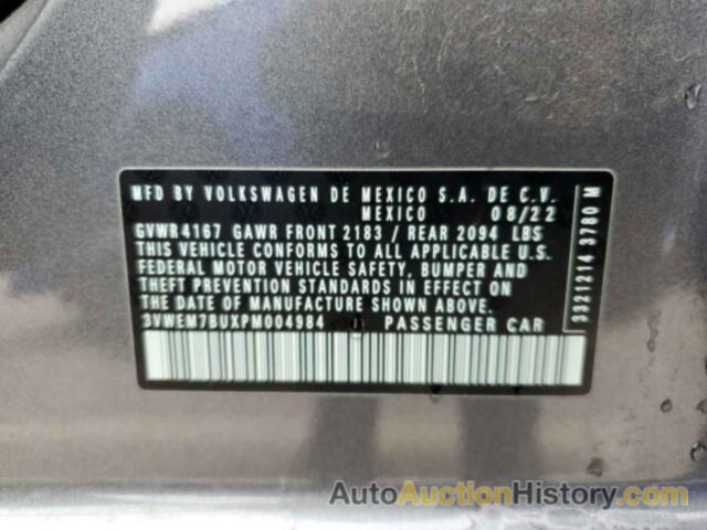 VOLKSWAGEN JETTA SE, 3VWEM7BUXPM004984