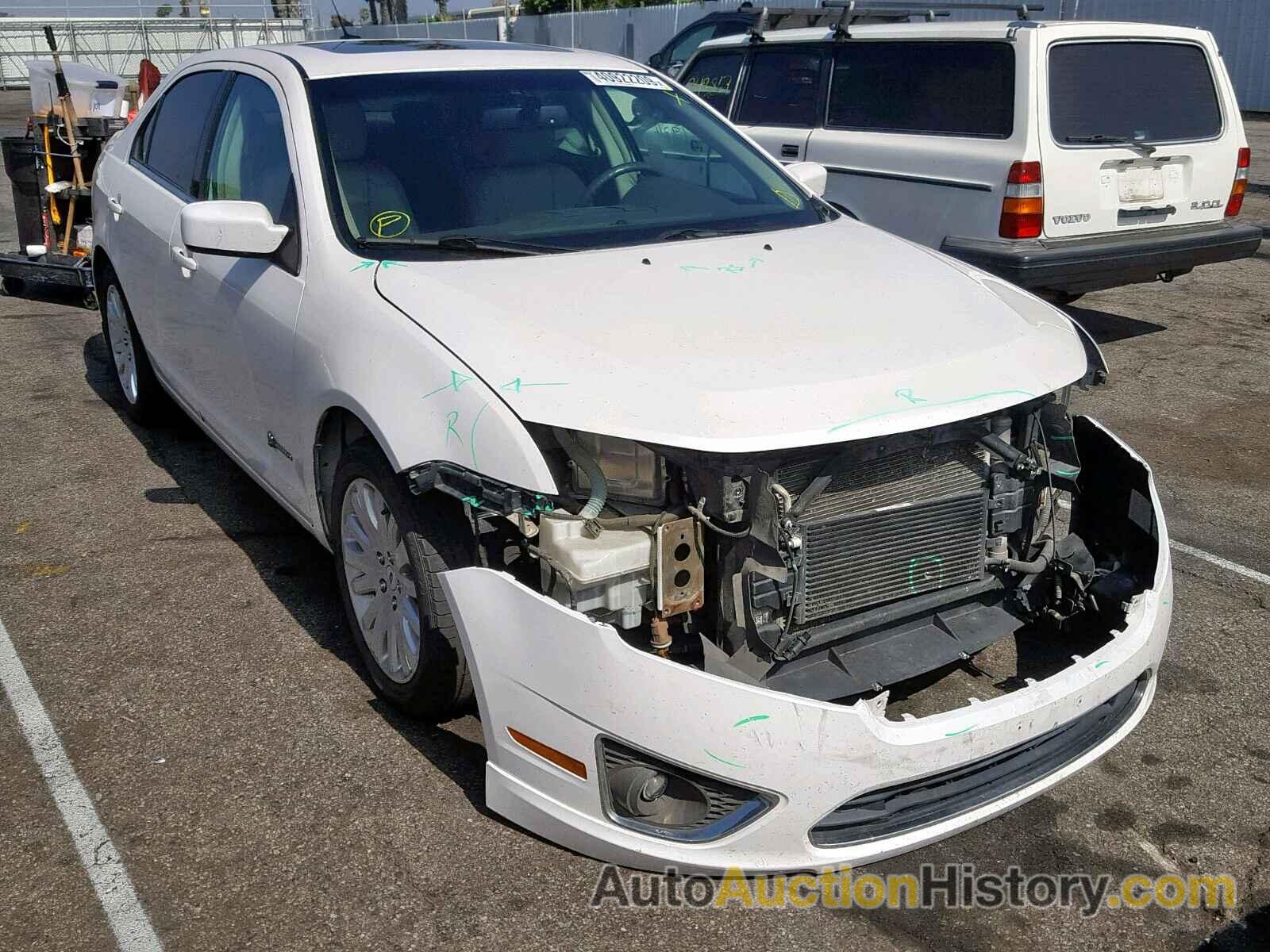 2010 FORD FUSION HYBRID, 3FADP0L38AR227656