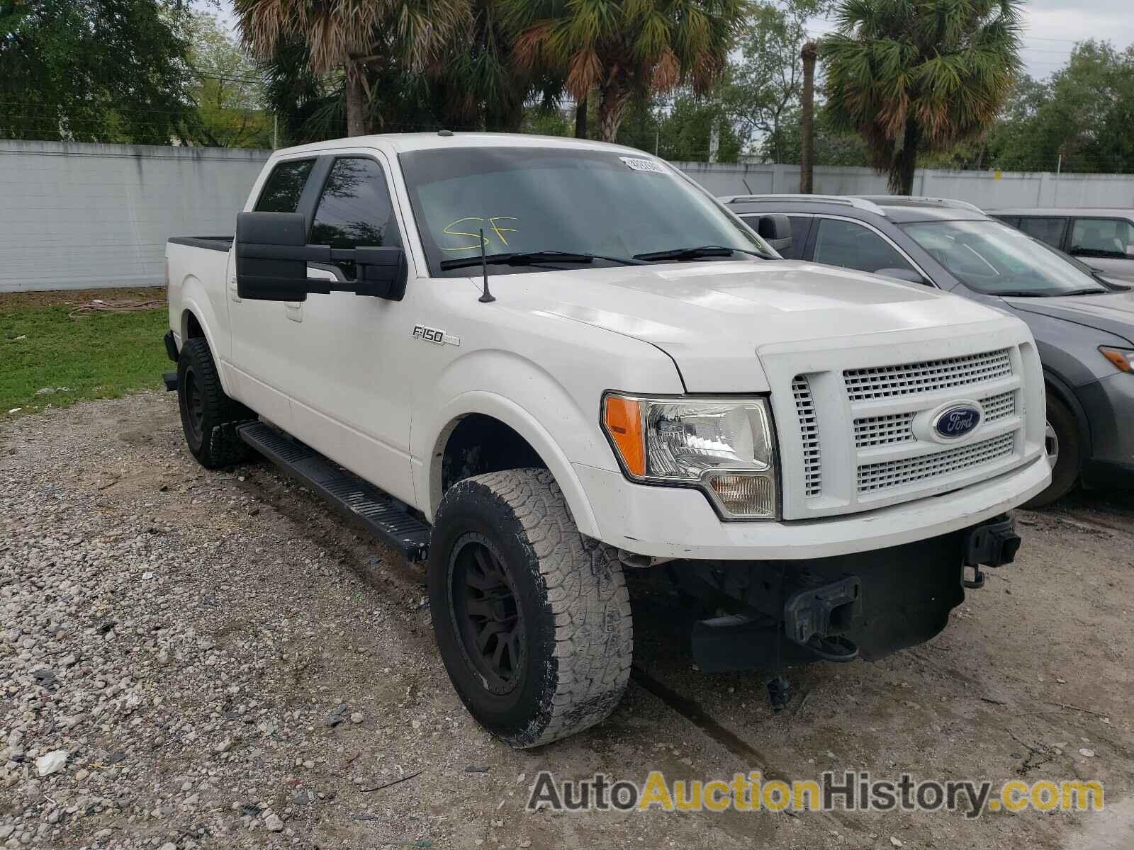 2011 FORD F150 SUPERCREW, 1FTFW1EFXBFD36797