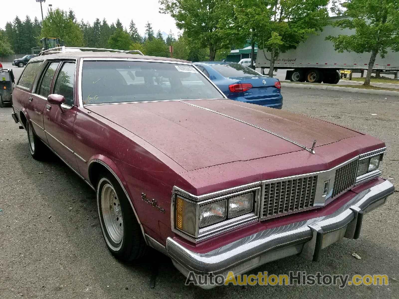 1987 OLDSMOBILE CUSTOM CRUISER, 1G3BP81Y7H9014332