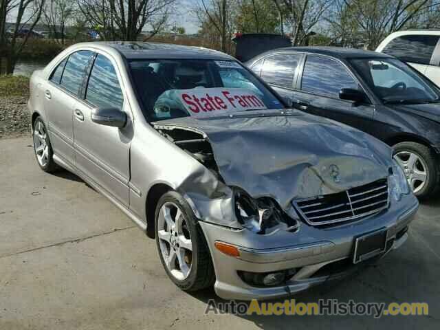 2007 MERCEDES-BENZ C230, WDBRF52H77F859355