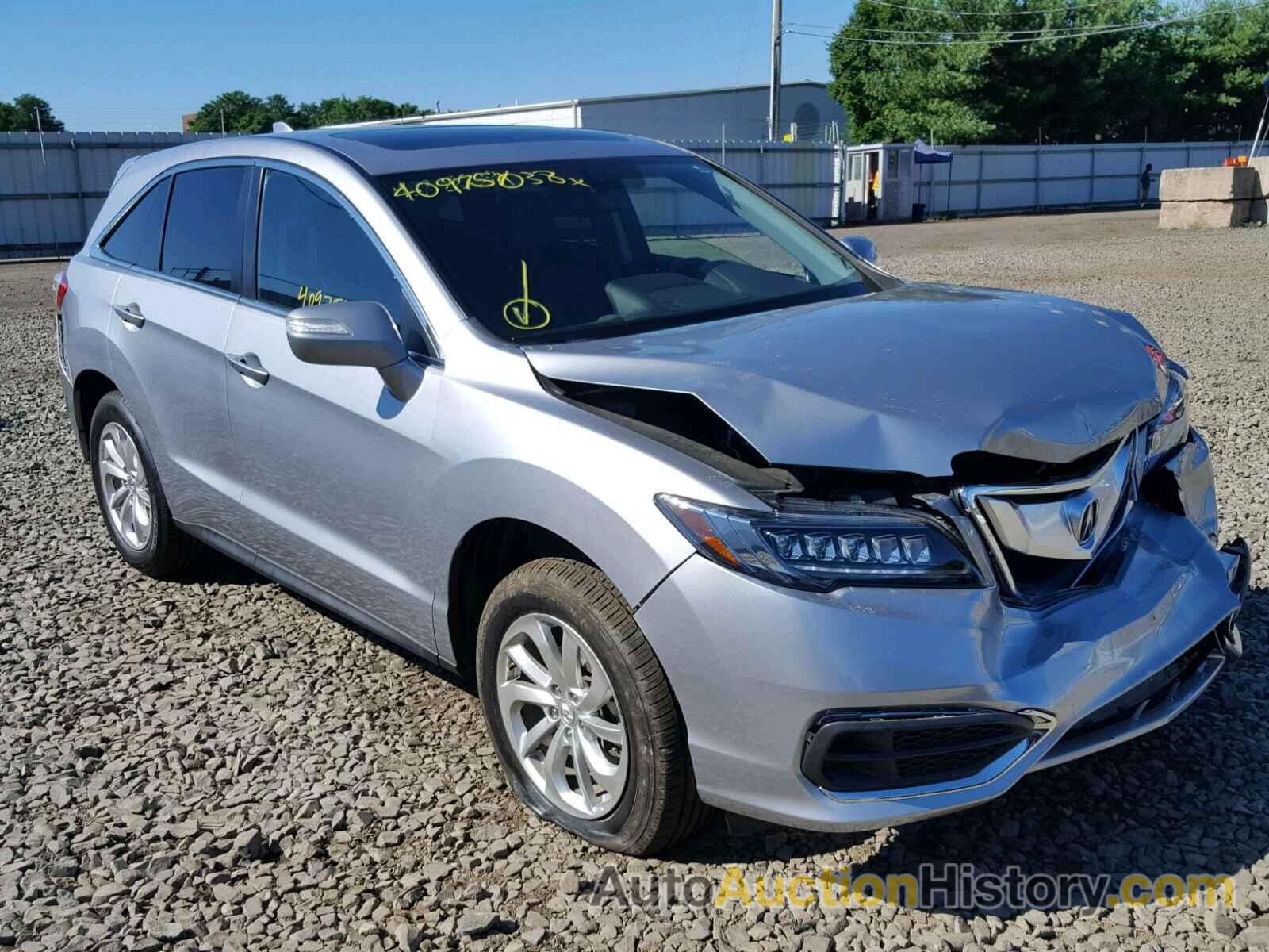 2017 ACURA RDX TECHNOLOGY, 5J8TB4H53HL017448