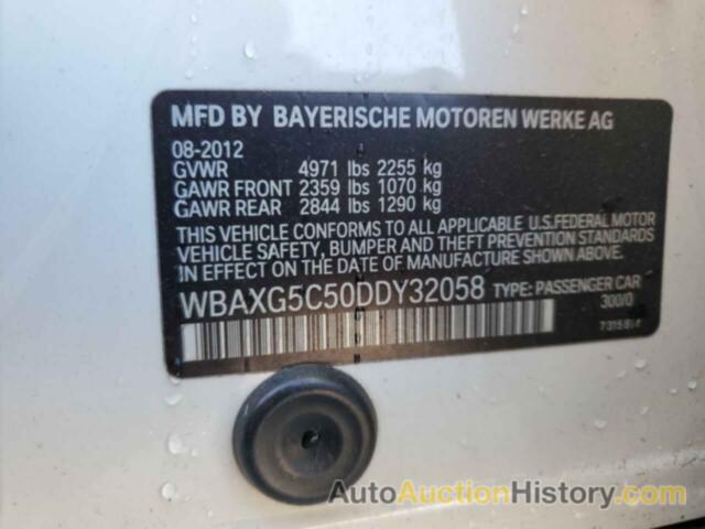 BMW 5 SERIES I, WBAXG5C50DDY32058