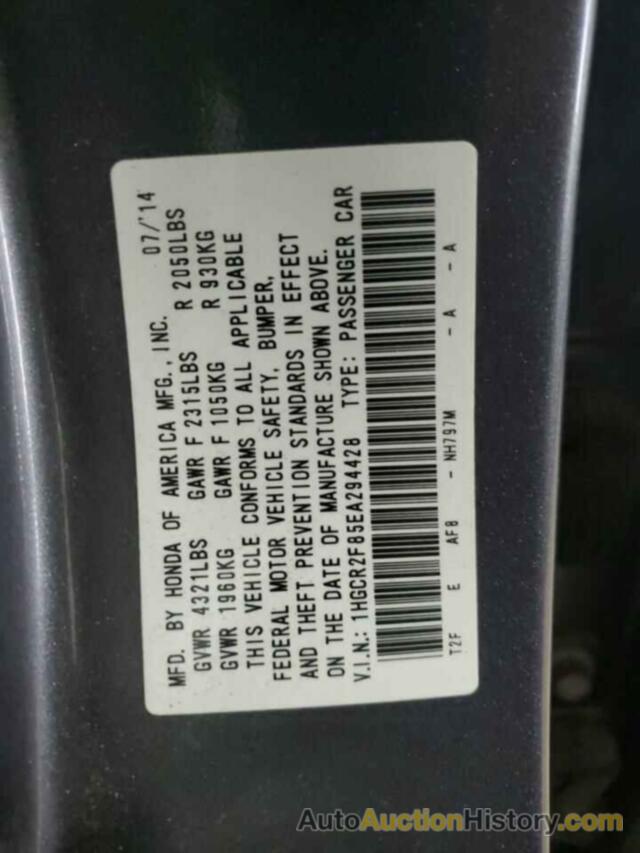 HONDA ACCORD EXL, 1HGCR2F85EA294428