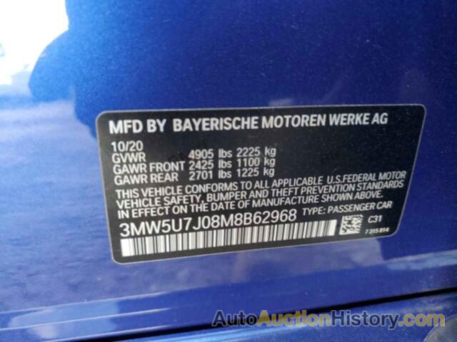 BMW M3, 3MW5U7J08M8B62968