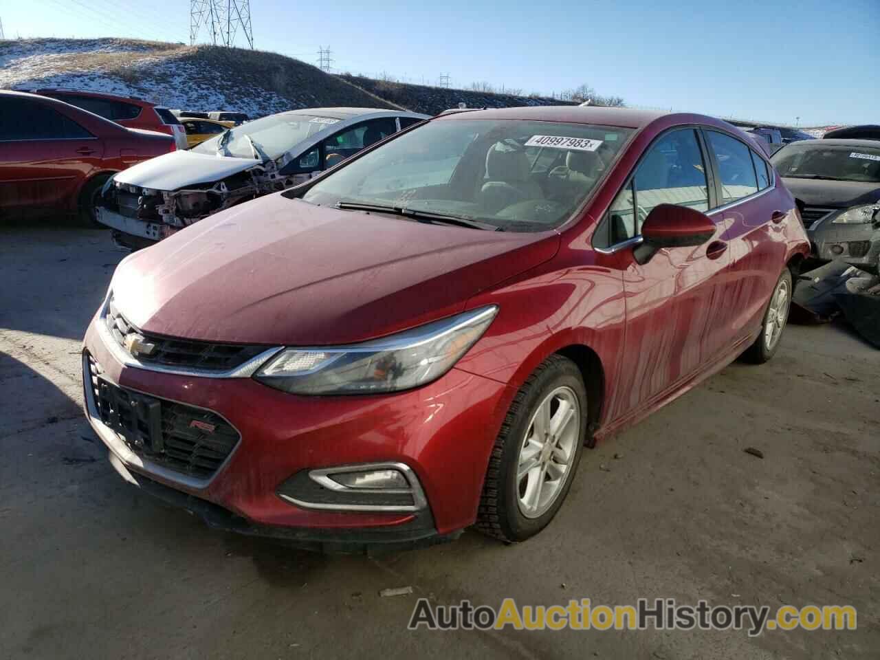 2017 CHEVROLET CRUZE LT, 3G1BE6SM9HS615673