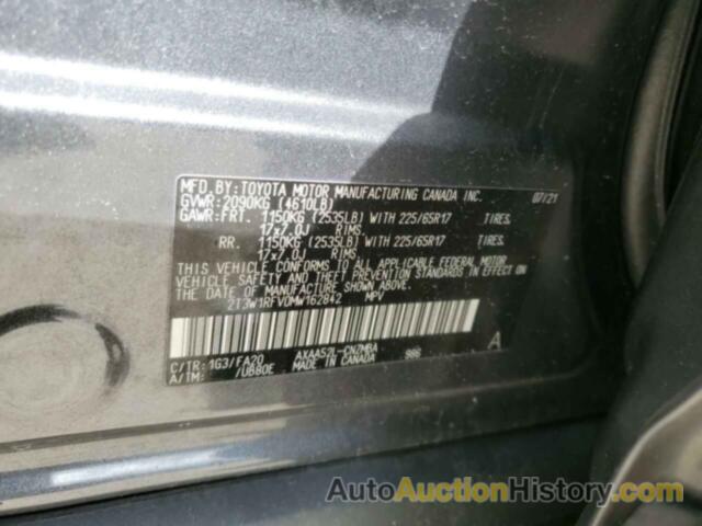 TOYOTA RAV4 XLE, 2T3W1RFV0MW162842