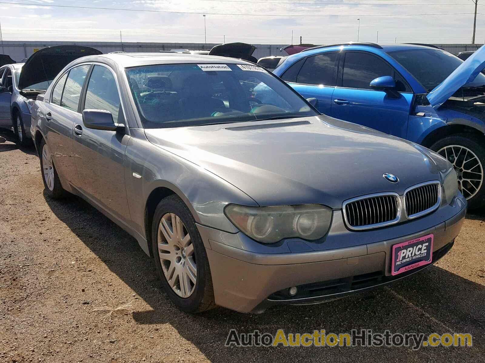 2003 BMW 745 I, WBAGL63493DP64009