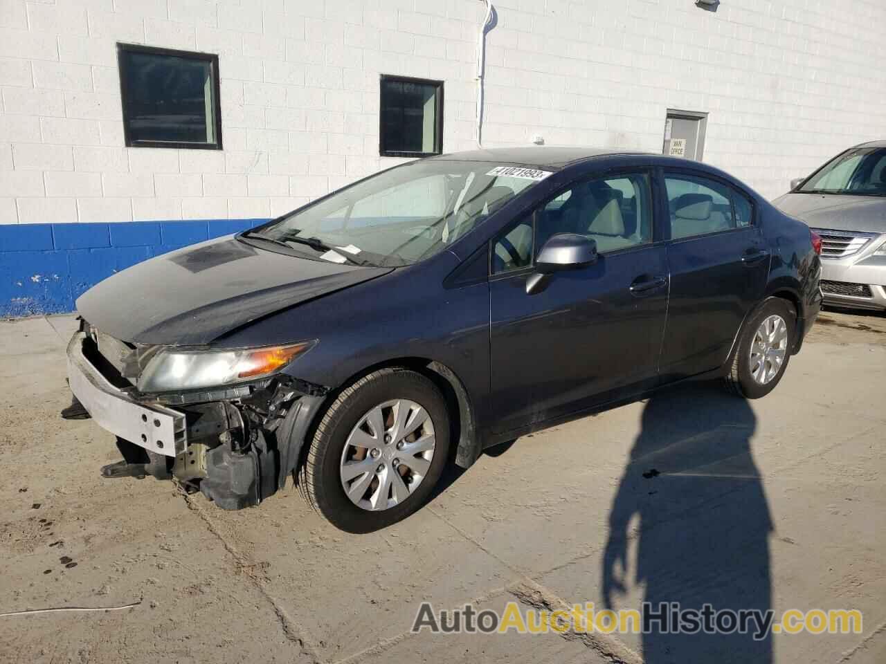 2012 HONDA CIVIC LX, 19XFB2F52CE033791