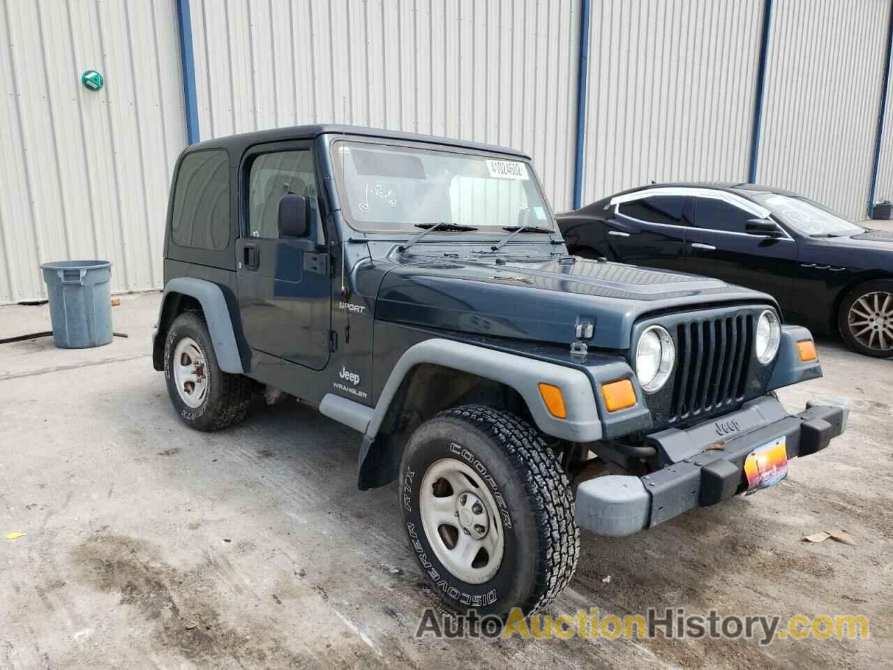 2006 JEEP WRANGLER SPORT, 1J4F449S86P716584