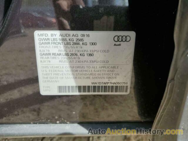 AUDI Q5 PREMIUM PLUS S-LINE, WA1D7AFP7HA050756