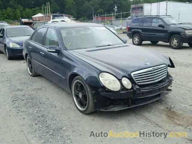 2005 MERCEDES-BENZ E 500 4MATIC, WDBUF83J75X171960