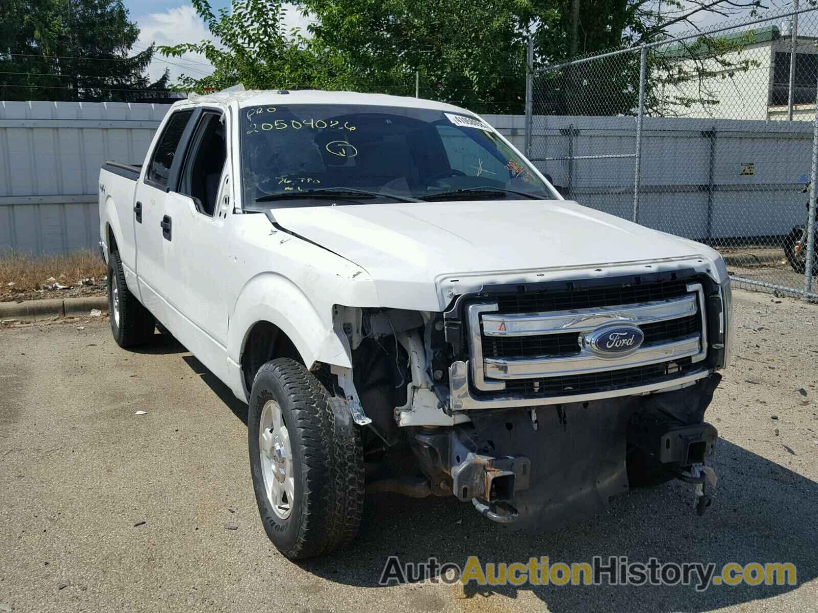 2013 FORD F150 SUPERCREW, 1FTFW1EF2DFC74122