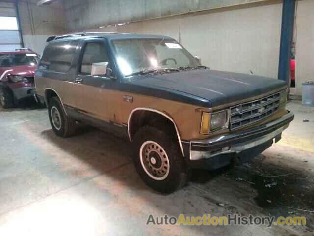 1983 CHEVROLET S10 BLAZER, 1G8CT18B5D0165168