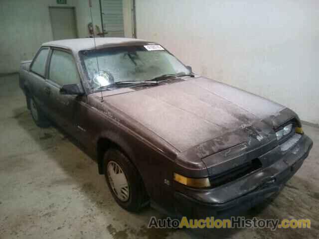 1987 PONTIAC SUNBIRD SE, 1G2JD11K8H7597159