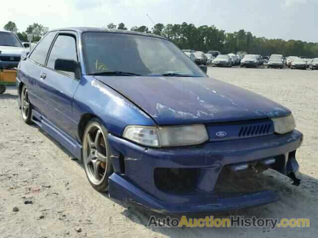 1991 FORD ESCORT GT, 1FAPP1282MW293427