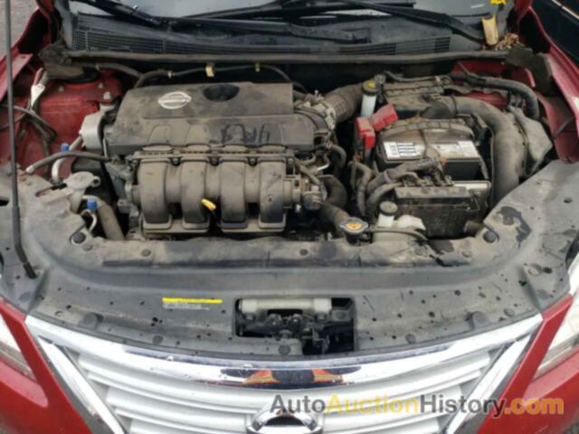 NISSAN SENTRA S, 3N1AB7AP4DL625290