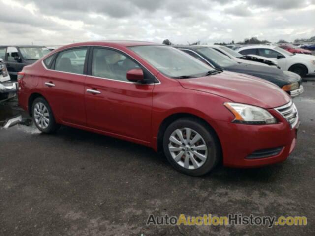 NISSAN SENTRA S, 3N1AB7AP4DL625290