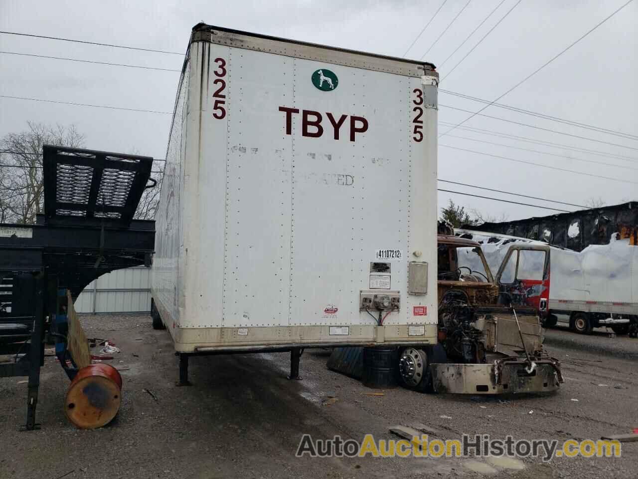 2008 GREAT DANE TRAILER DRY VAN, 1GRAA06238D433672