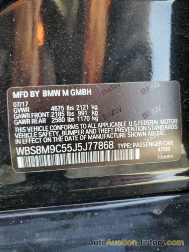 BMW M3, WBS8M9C55J5J77868