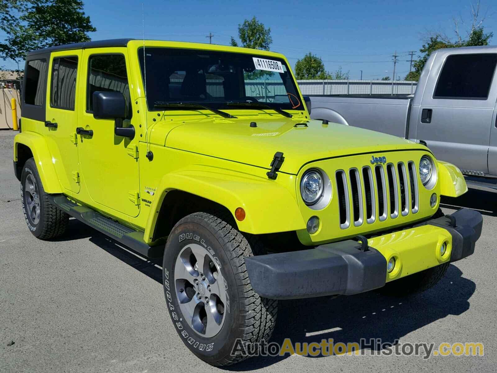 2017 JEEP WRANGLER UNLIMITED SAHARA, 1C4BJWEG2HL523691