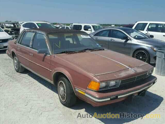 1987 BUICK CENTURY LIMITED, 1G4AL51WXH6434863