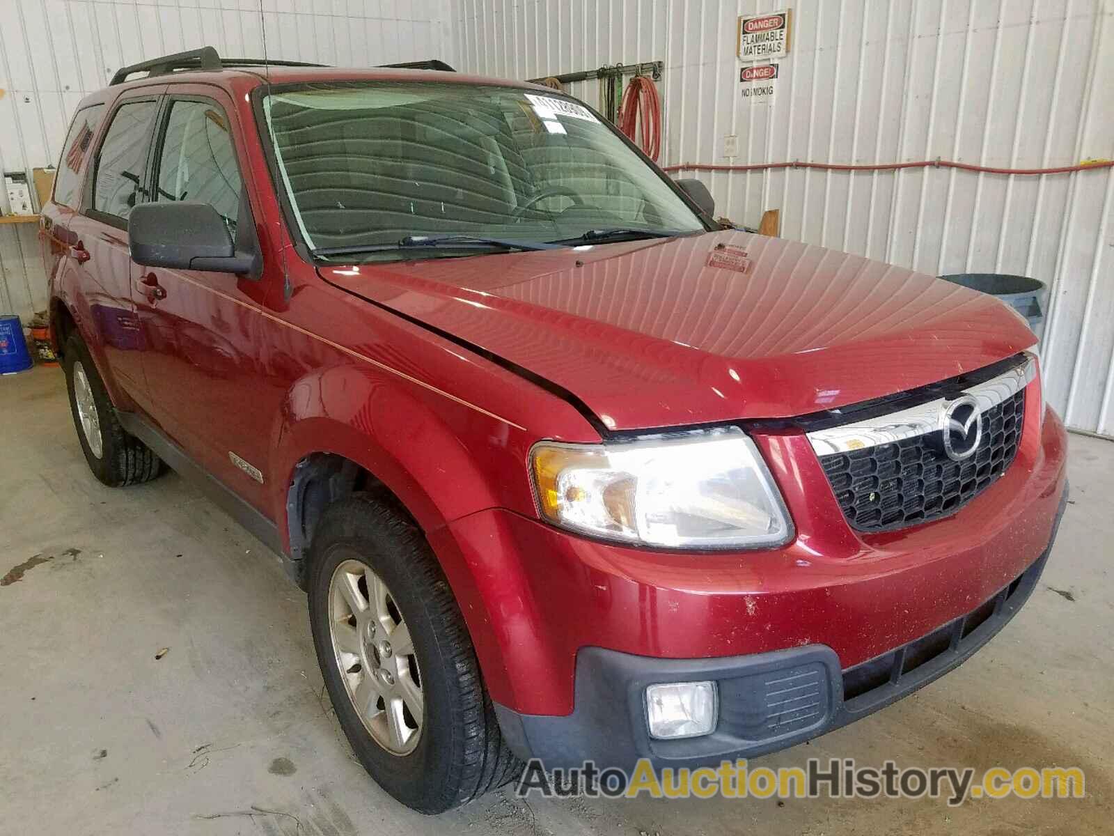 2008 MAZDA TRIBUTE I, 4F2CZ92Z38KM08835