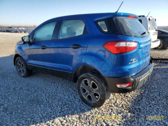 FORD ECOSPORT S, MAJ6S3FL1KC278808