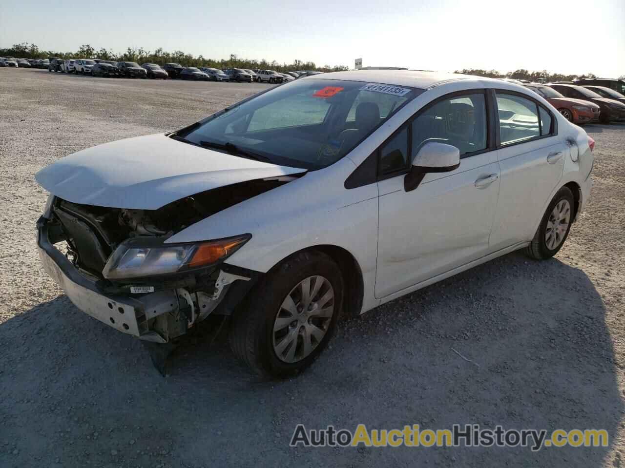 2012 HONDA CIVIC LX, 19XFB2F58CE001198