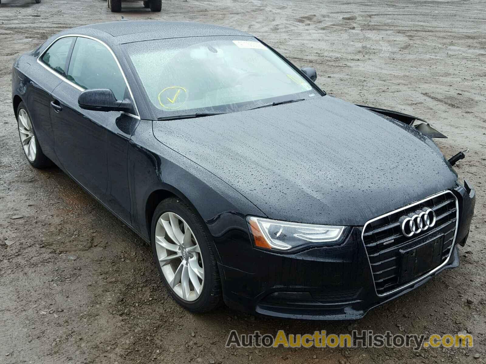 2014 AUDI A5 PREMIUM PLUS, WAURFAFR2EA065576