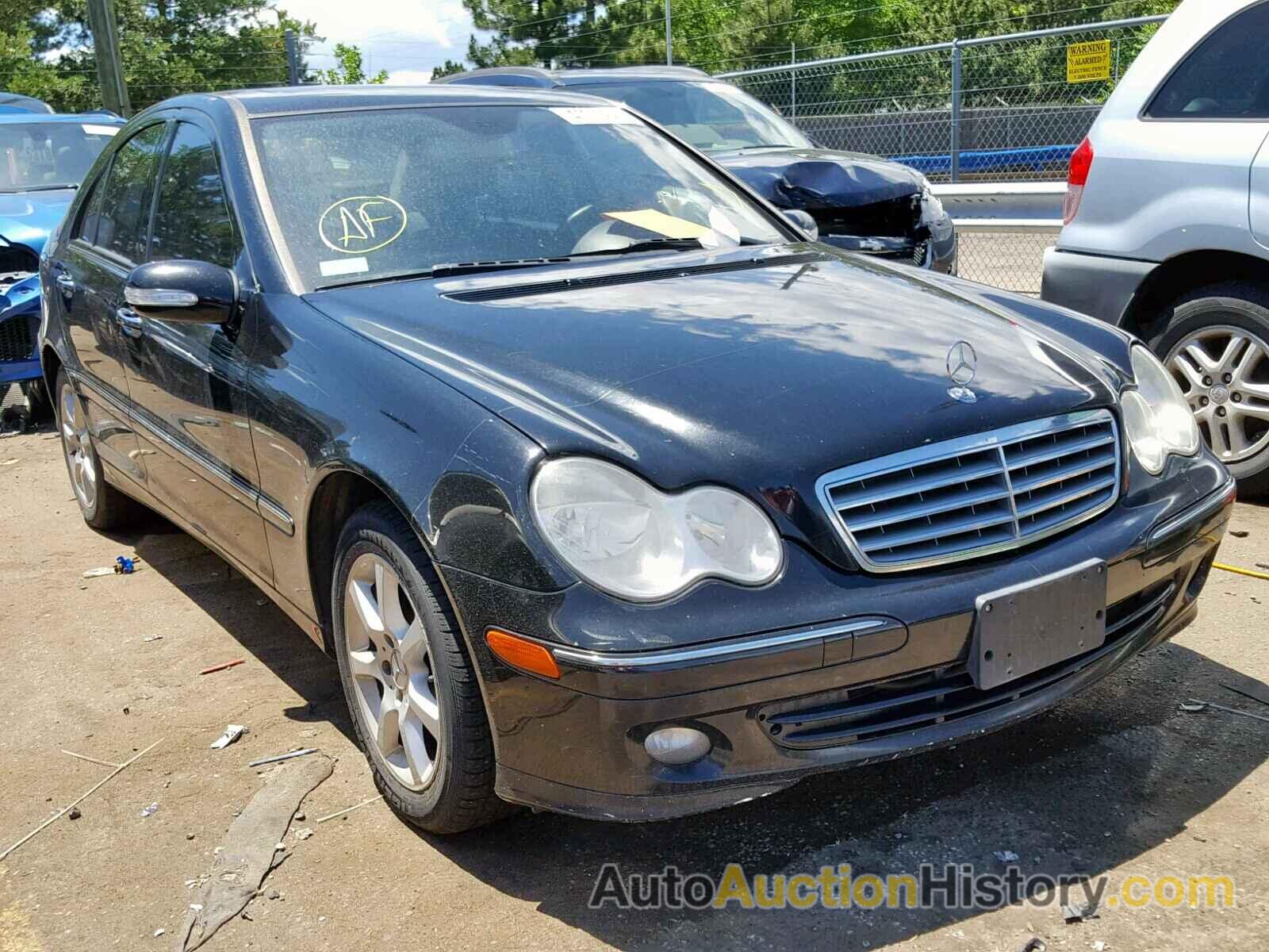 2007 MERCEDES-BENZ C 350 4MATIC, WDBRF87H77F875047