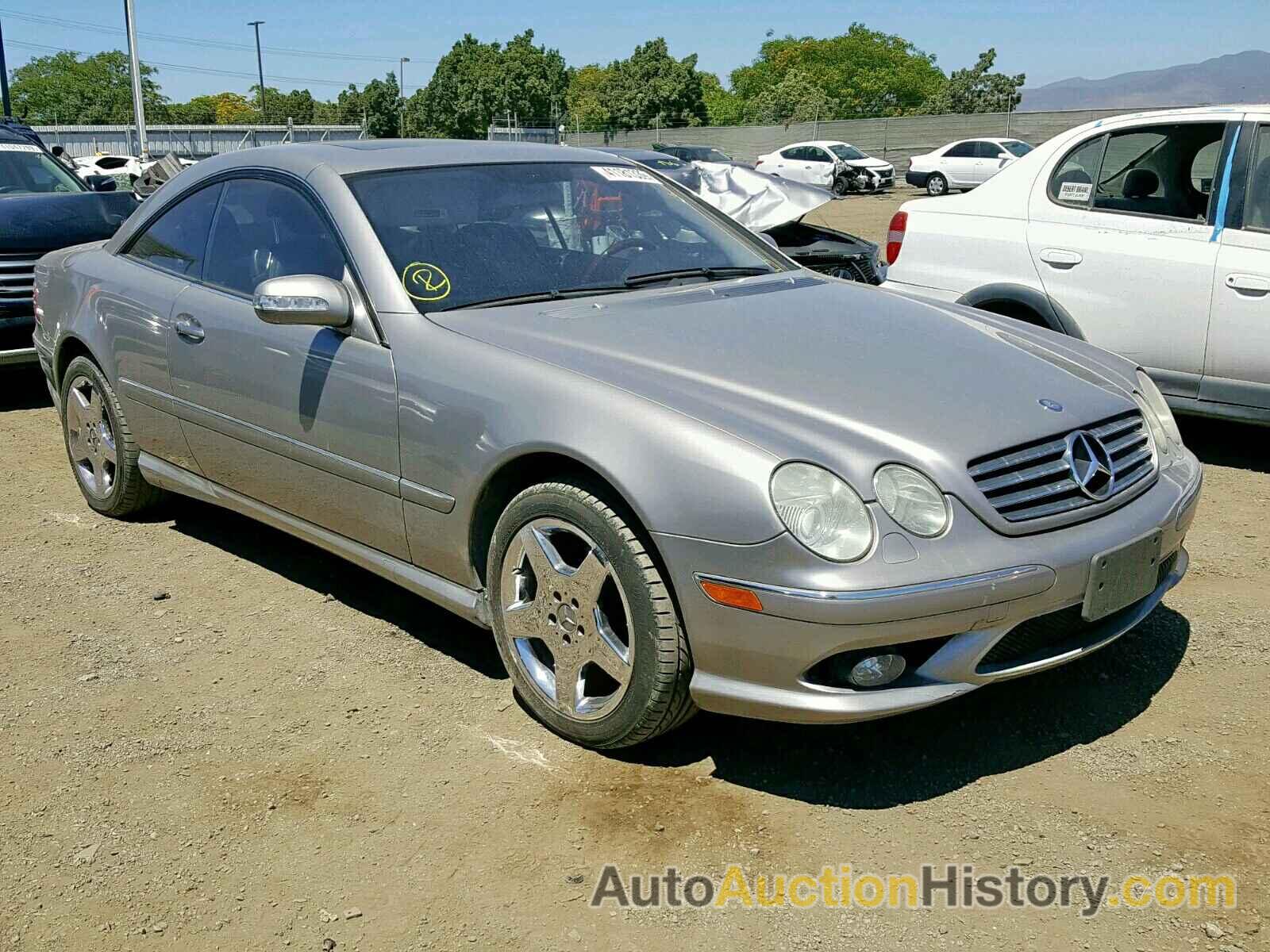 2005 MERCEDES-BENZ CL 500, WDBPJ75J05A043825