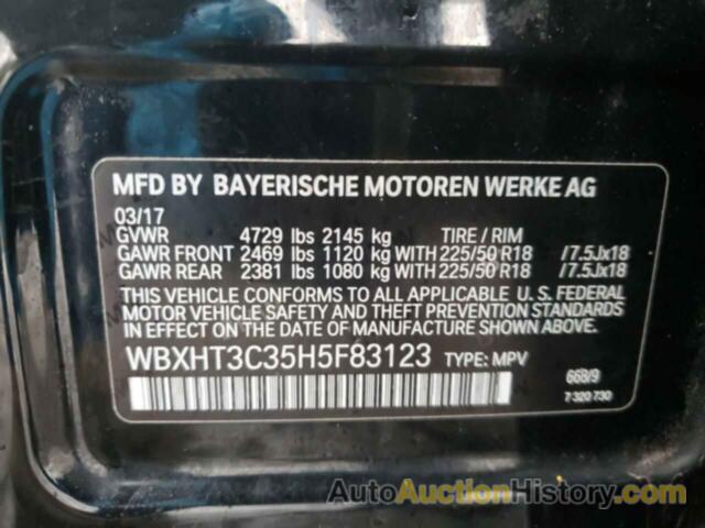 BMW X1 XDRIVE28I, WBXHT3C35H5F83123