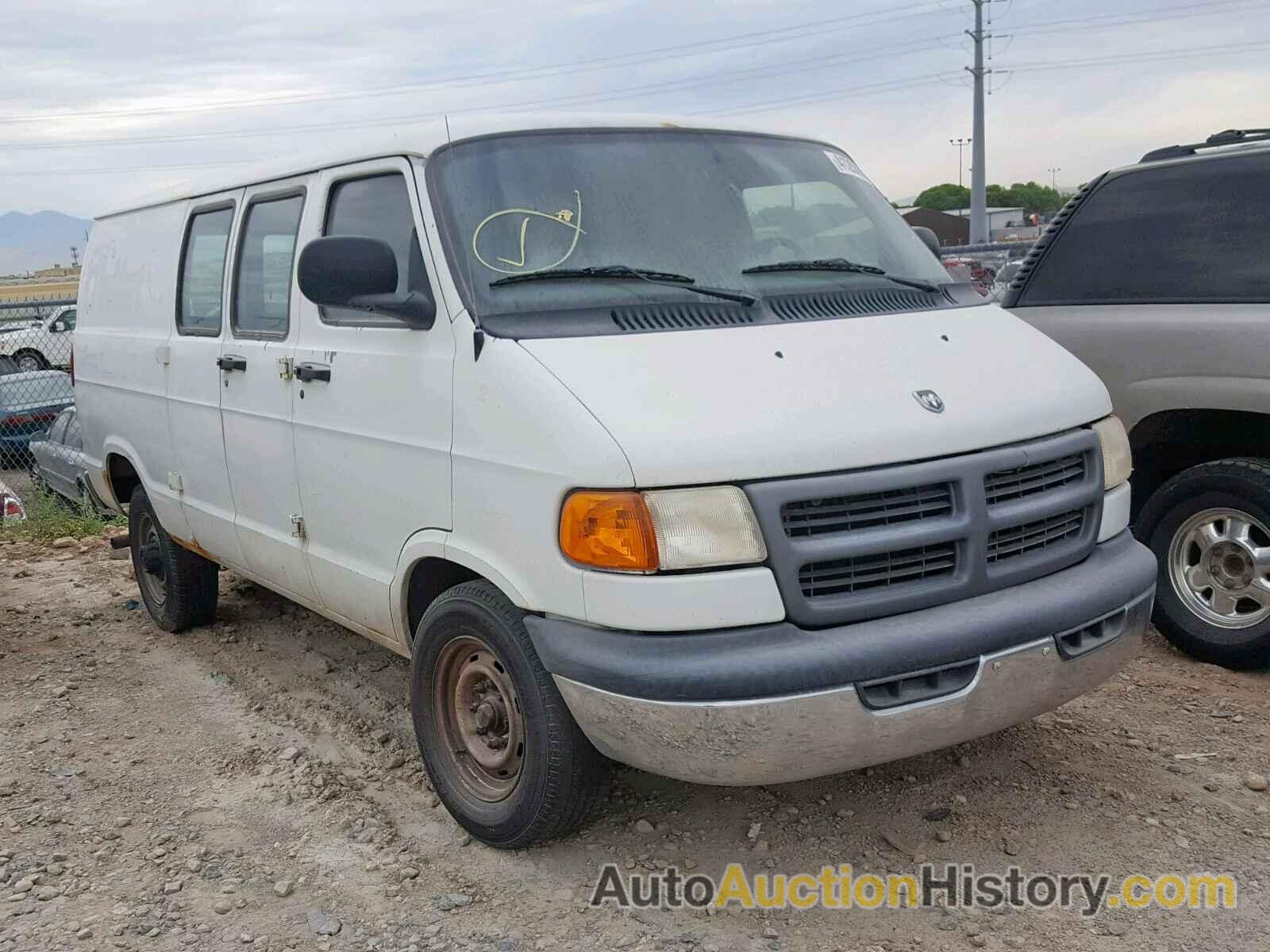 2000 DODGE RAM VAN B2500, 2B7JB21Y3YK126779