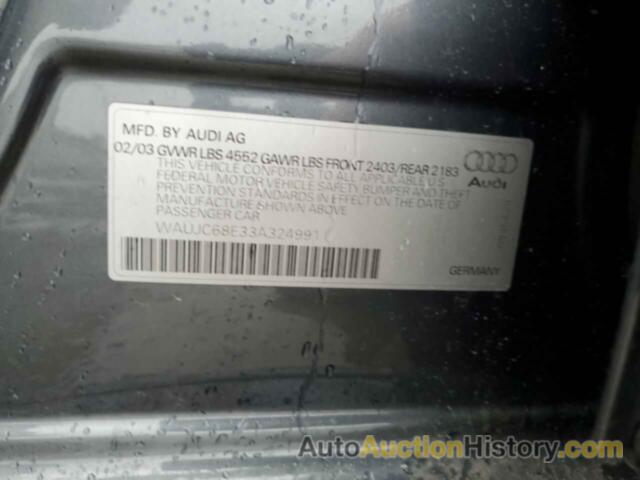 AUDI A4 1.8T, WAUJC68E33A324991