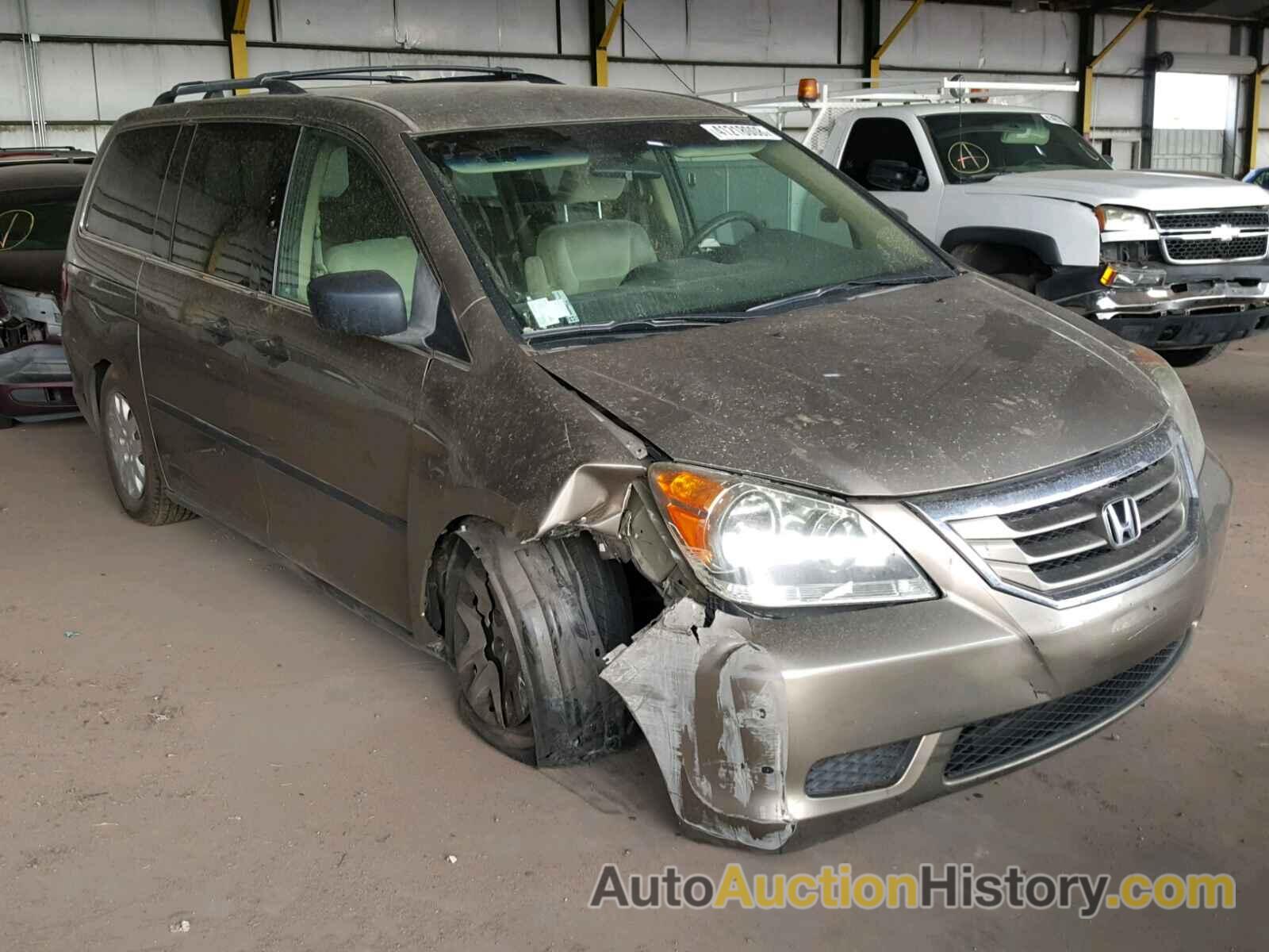 2010 HONDA ODYSSEY LX, 5FNRL3H2XAB042569