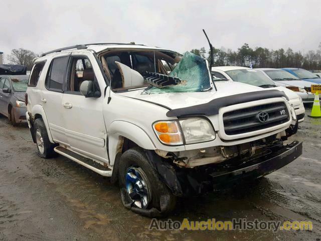 2001 TOYOTA SEQUOIA SR SR5, 5TDBT44A01S010553