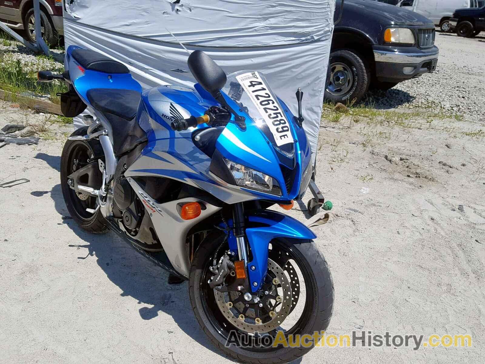 2007 HONDA CBR600 RR, JH2PC40017M010088