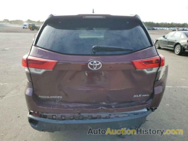 TOYOTA HIGHLANDER SE, 5TDJZRFH8JS495493