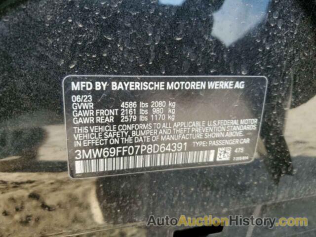 BMW 3 SERIES, 3MW69FF07P8D64391