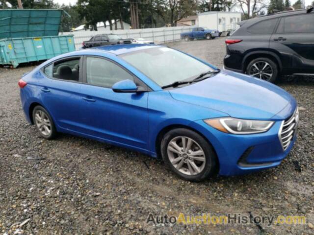 HYUNDAI ELANTRA SEL, 5NPD84LF2JH239958