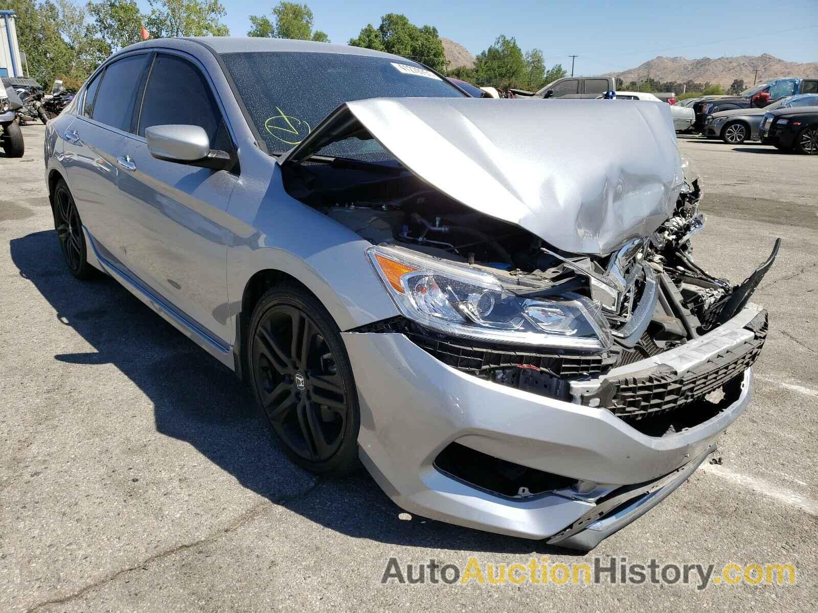 2016 HONDA ACCORD SPORT, 1HGCR2F55GA053171