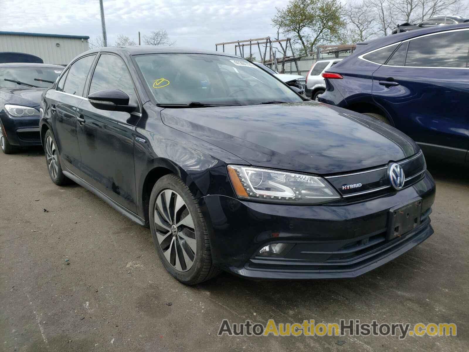 2015 VOLKSWAGEN JETTA HYBRID, 3VW637AJ8FM313348