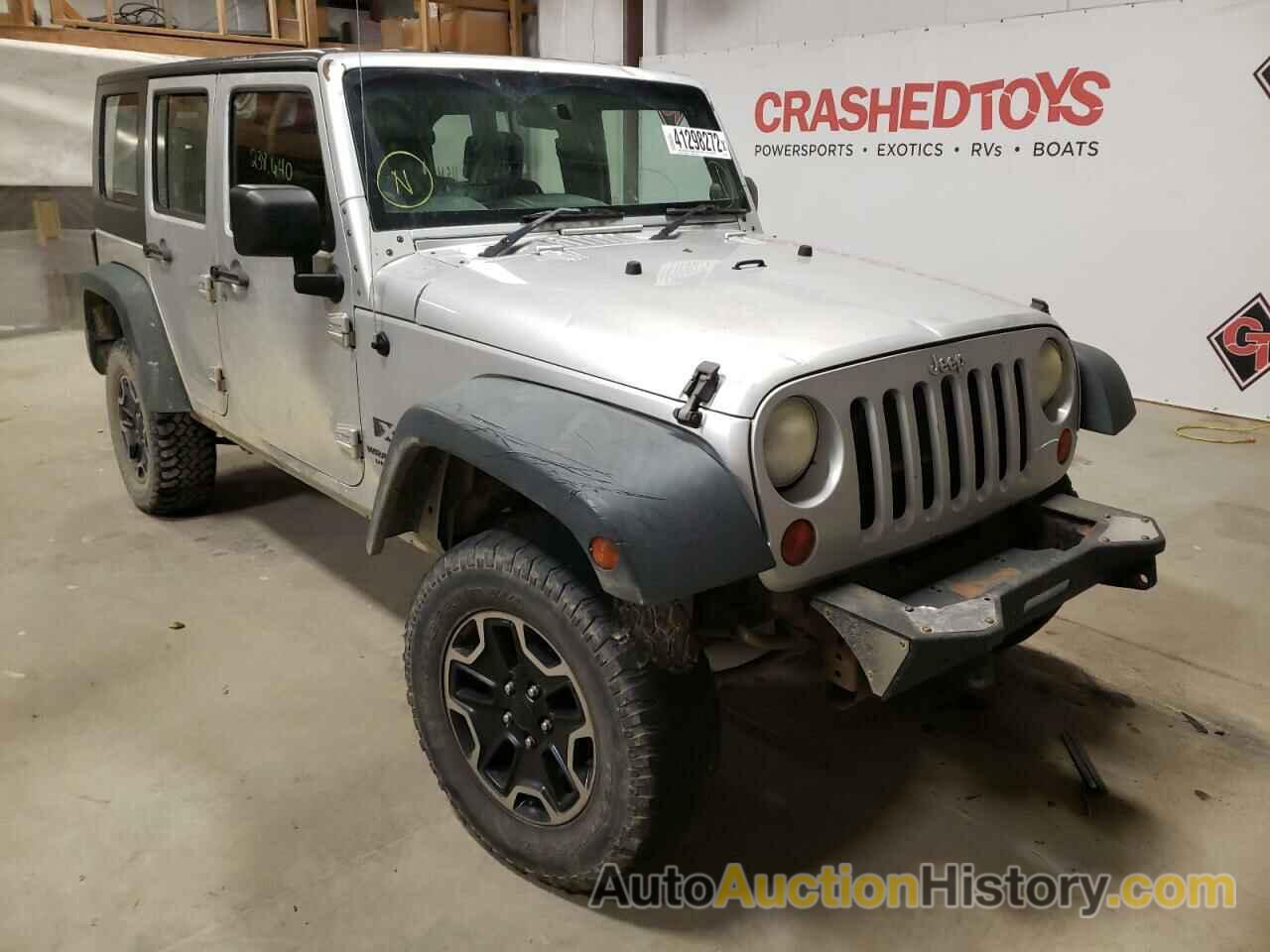 2009 JEEP WRANGLER X, 1J4GZ39109L732345