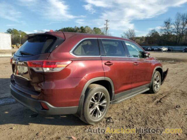 TOYOTA HIGHLANDER LE, 5TDZZRFH8KS294357