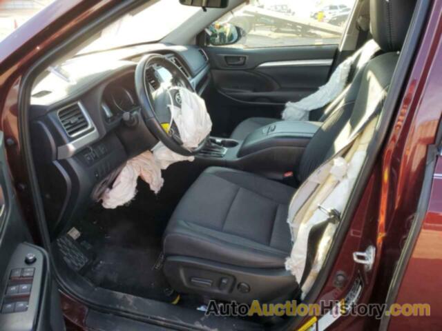 TOYOTA HIGHLANDER LE, 5TDZZRFH8KS294357