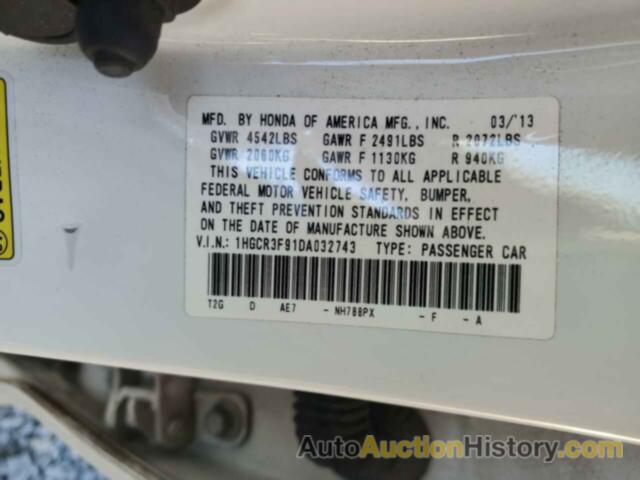 HONDA ACCORD TOURING, 1HGCR3F91DA032743