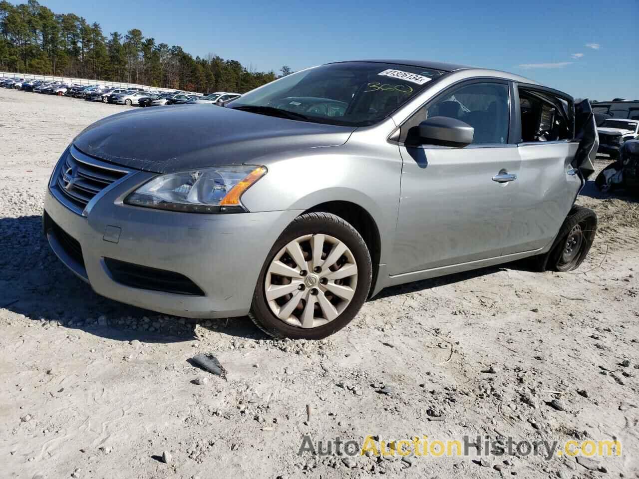 NISSAN SENTRA S, 3N1AB7AP0EL628110